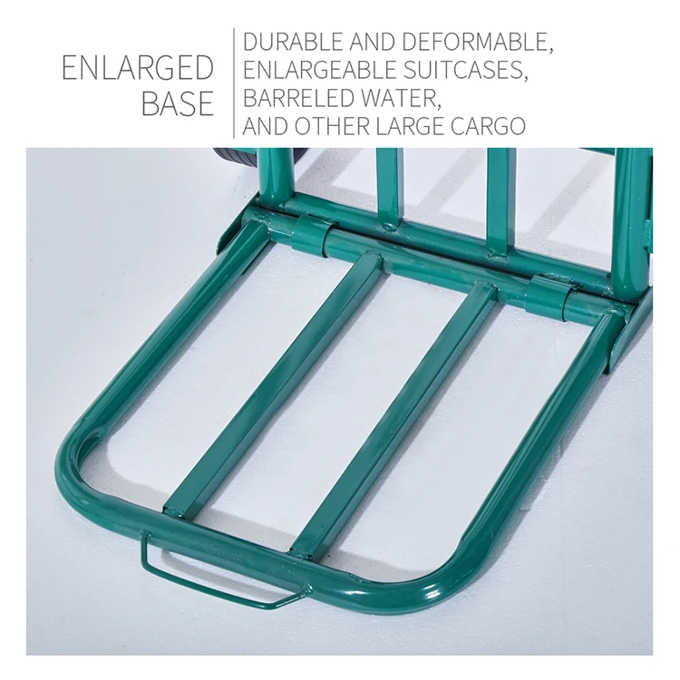 
Heavy Duty Folding Aluminum Luggage Cart Trolley With 2 Wheels Climb Stairs Hand Truck 6 Staiers Lightweight Portable Metal 