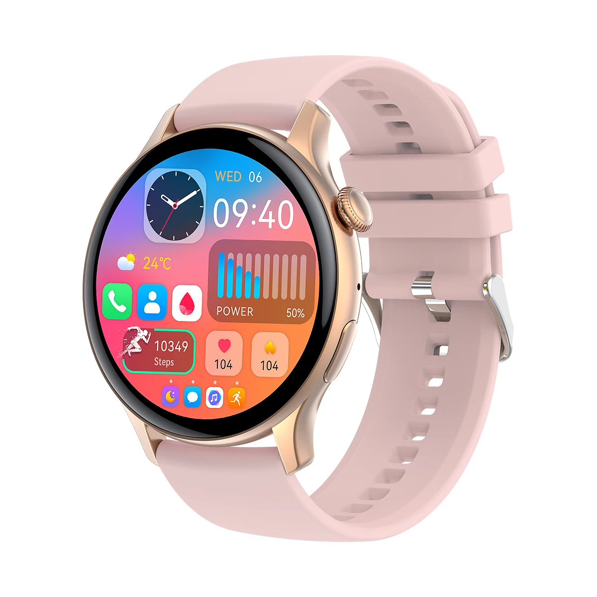 1.43 inch AMOLED Screen Reloj Smart Watch for Men Women Heart Rate Monitor IP68 Waterproof BT Calling HK85 Smartwatch