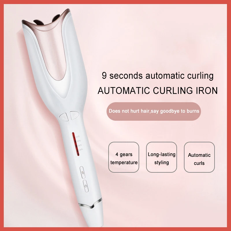 
Rose-shaped electric curling iron fully automatic curling iron Salon Professional Automatic Hair Steam Curler 