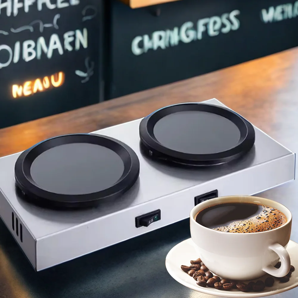 Double Warm Coffee Furnace Single Holding in Stainless Steel Material