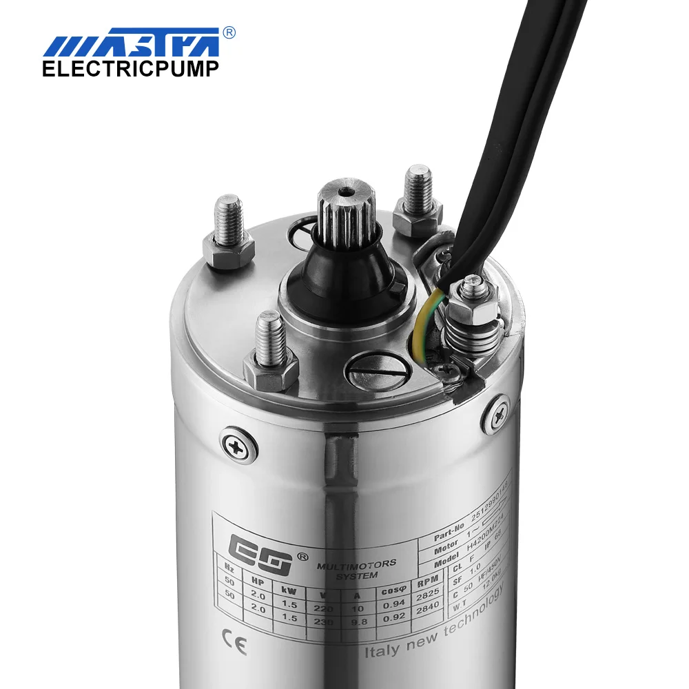  MASTRA EG 6 дюймовые рыболовные плоскогубцы из нержавеющей стали с бесщеточным двигателем охлаждения масла моторы глубинный хороший погружной водяной насос