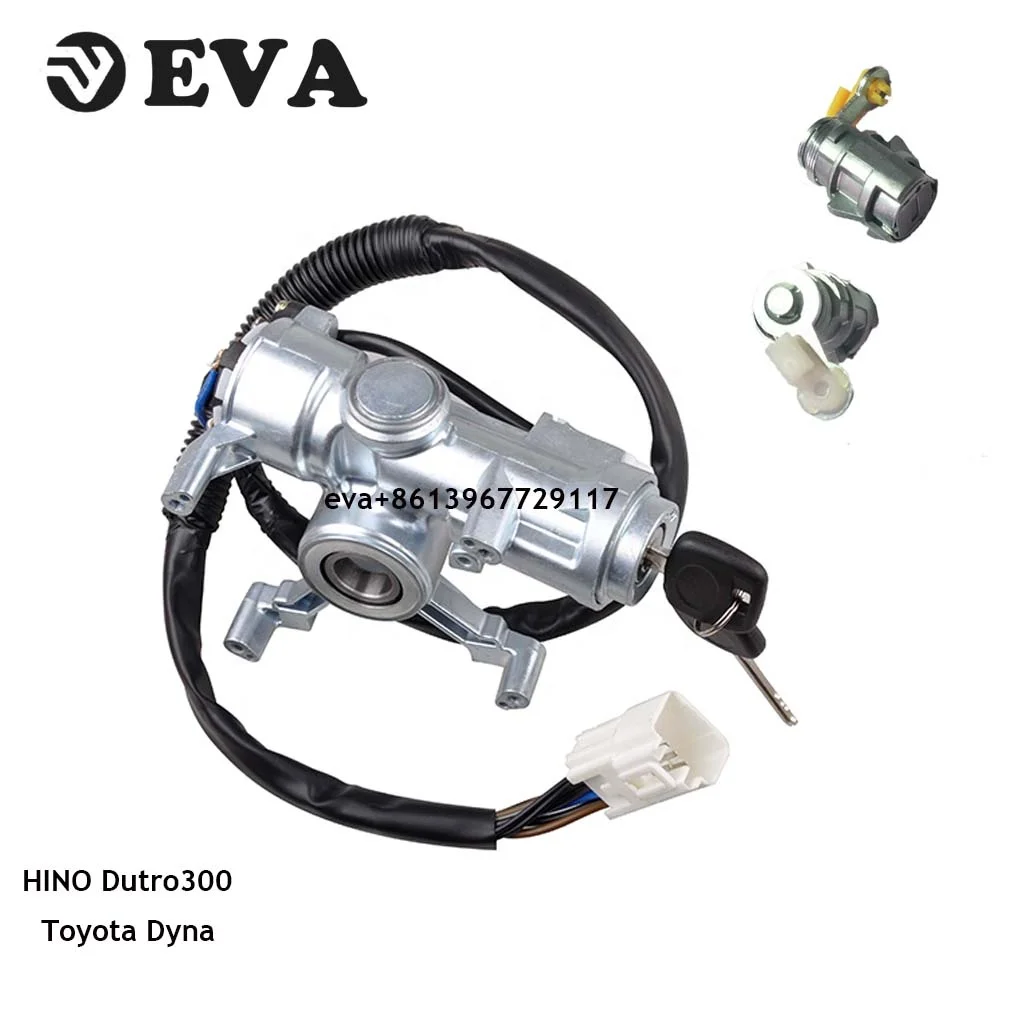 EVA Factory FOR   Ignition Lock Barrel  Lock cylinder front left Toyota Dyna XZU307 S05C 69052-37120