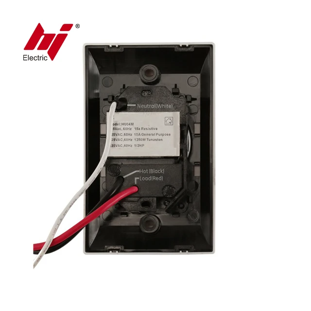 UL Listed 24 H Mechanical In Wall Timer Switch 125V AC 60Hz