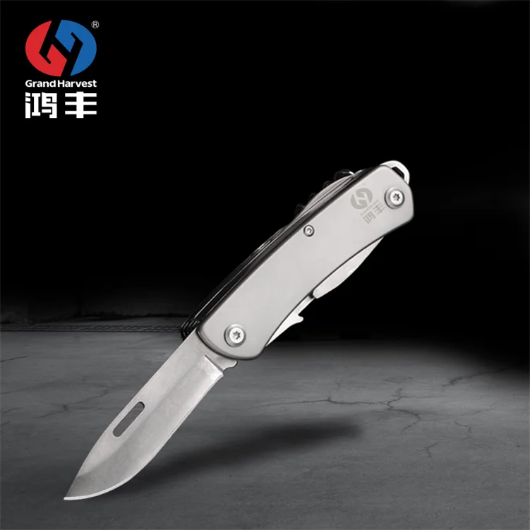 Grand Harvest Stainless Steel Hiking YangJiang Pocket Knife Work Pocket Knife wholesale pocket knives