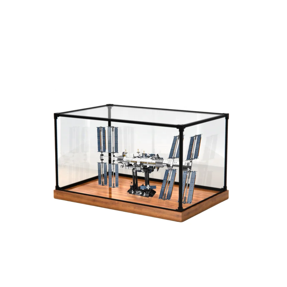 Display Case for Collectibles Assemble Clear Acrylic Box Alternative Glass Case for gift boxes for present