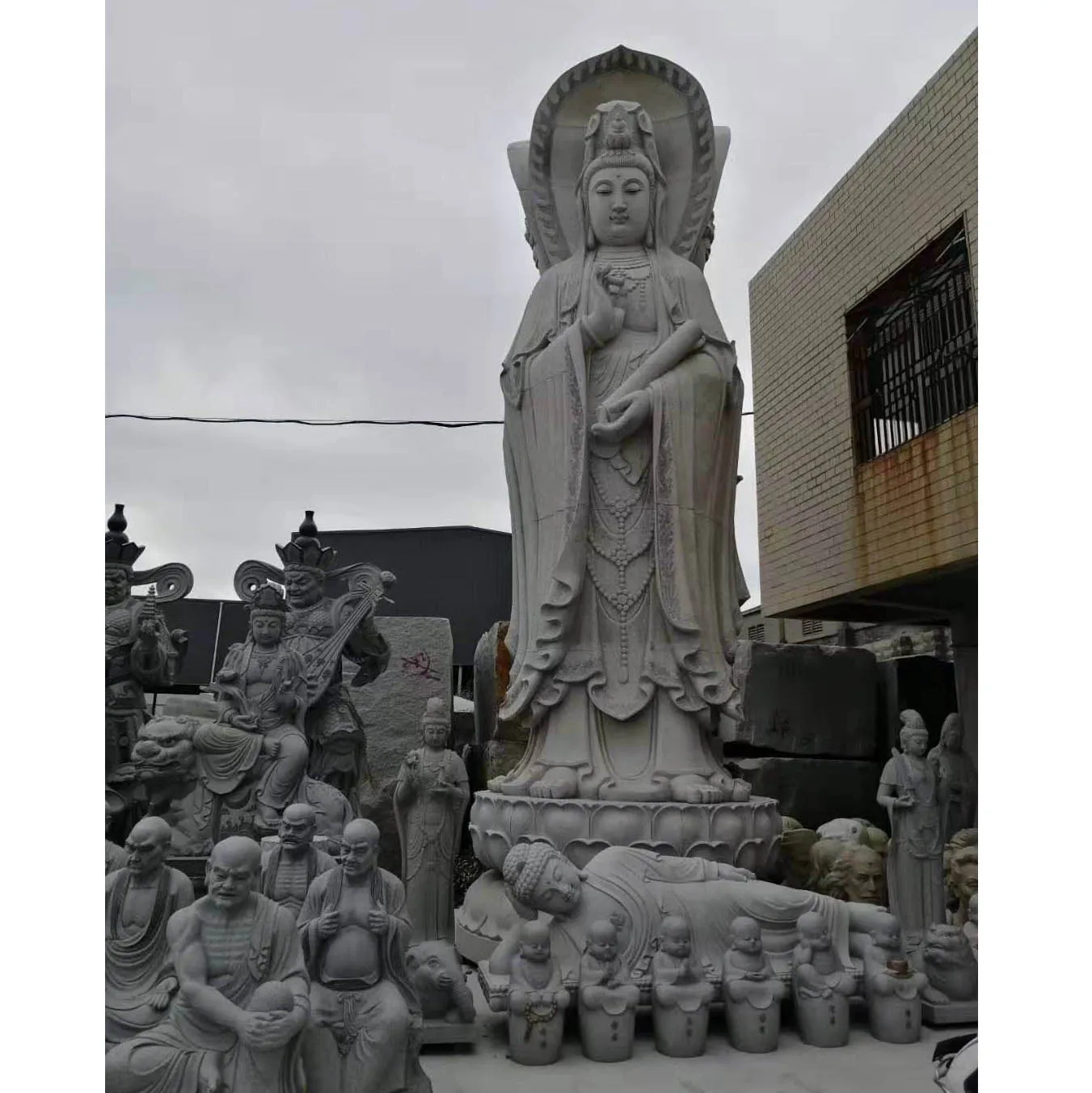 Beautiful afigurines large garden statuary marble angel statues for outdoor