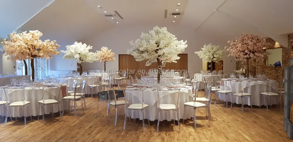 Factory direct cheap wedding table centerpieces Japanese flower tree/artificial indoor cherry blossom tree