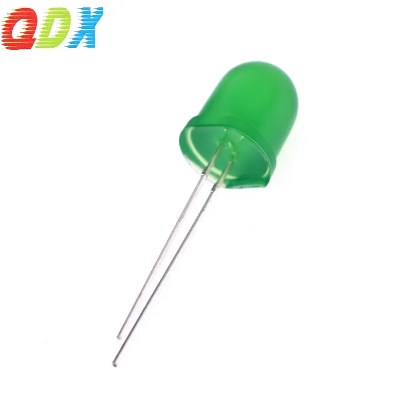 China Factory sales led diode 10mm  yellow green diffused super bright led diode  LED Encapsulation Series led module 500pcs/bag