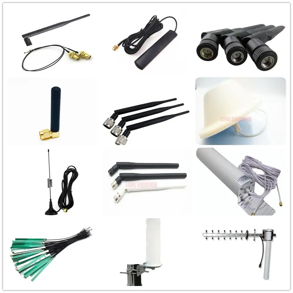 GSM 806-960MHZ 21DBi 5.8 GHz WIFI 4G lte MIMO directional panel Antenna with n female jack connector
