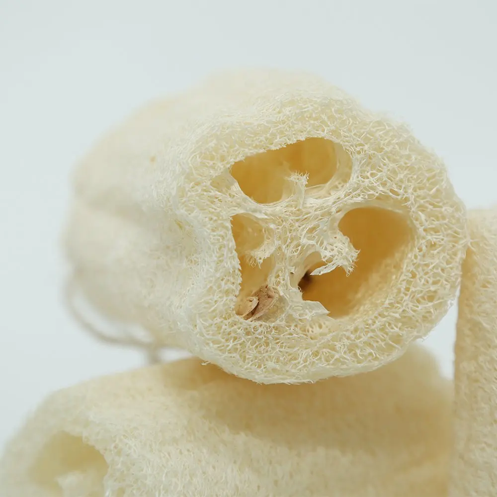 oem low price organic natural spongentle deep cleansing body bath shower soft hand organic loofah sponge