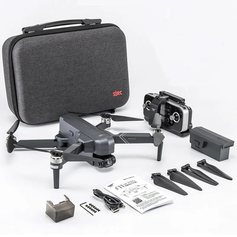 Sjrc f11 pro gimbal camera drone 4k professional control distance 1000 m 3-axis gimbal Anti-shake quad copter drone
