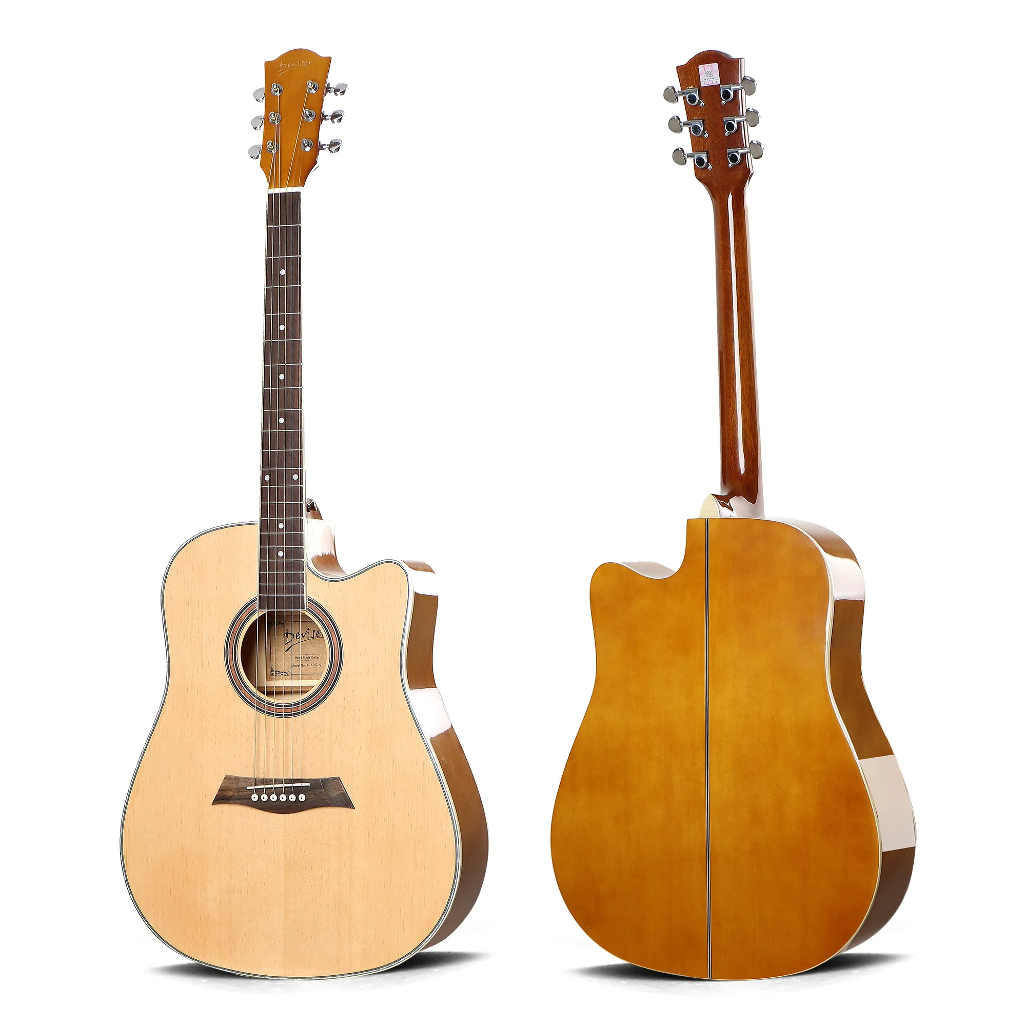 Cheap China electric guitar 41 inch acoustic electric guitar kit