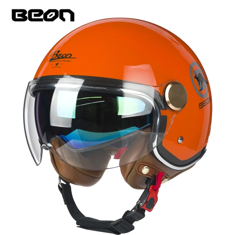 New Arrival B120 Helmet Open Face Motorcycle Retro ABS Plastic Material Multiple Colors Painting mtb Helmets Accessories