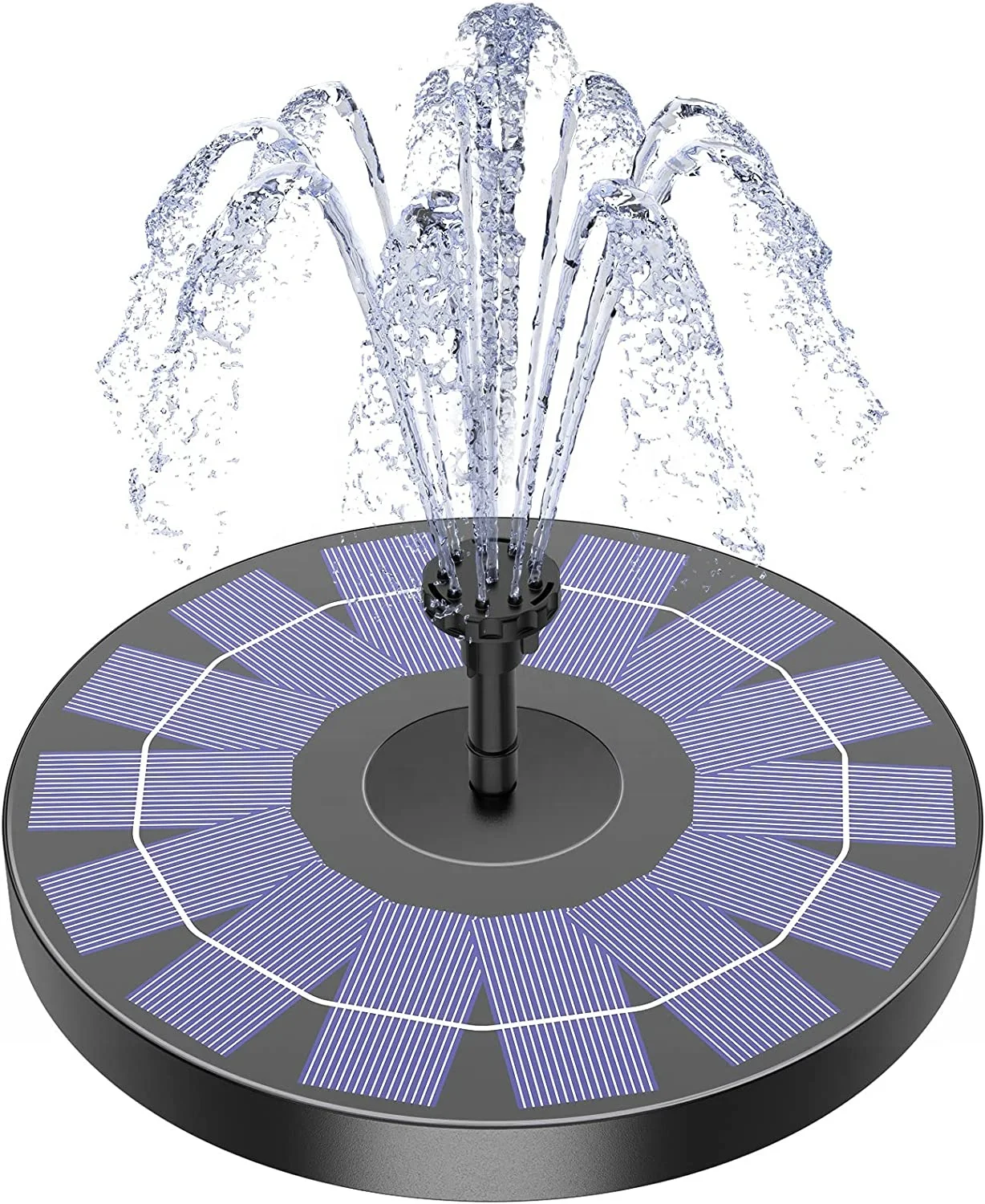 outdoor solar 3.5w pump fountain with led floating water pump for pool
