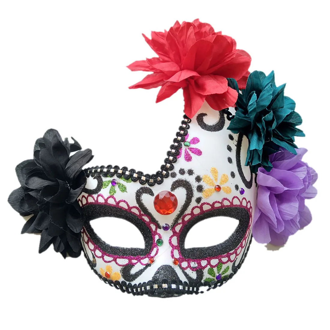 Mexican Day of the Dead masquerade mask Cosplay mask