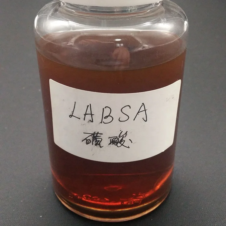 The factory supplies labsa  96% linear alkyl benzene sulfonic acid 96% price