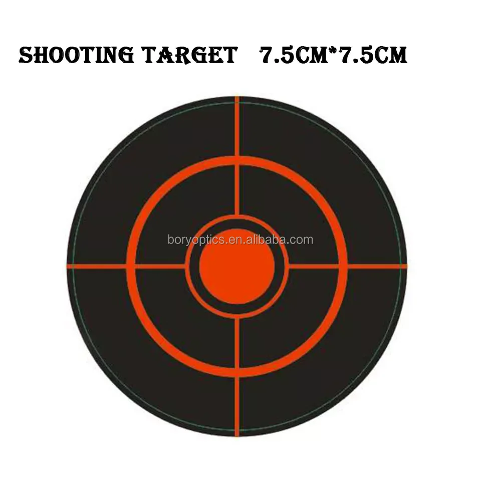 100pcs/Roll Shooting Target 3inch Adhesive Shoot Targets Splatter Reactive Stickers For Outdoor Hunting Shooting Training Aim