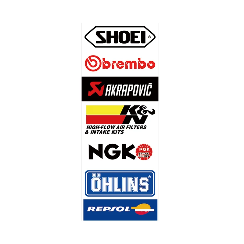 custom waterproof reflective stickers motorcycle bike sticker decal