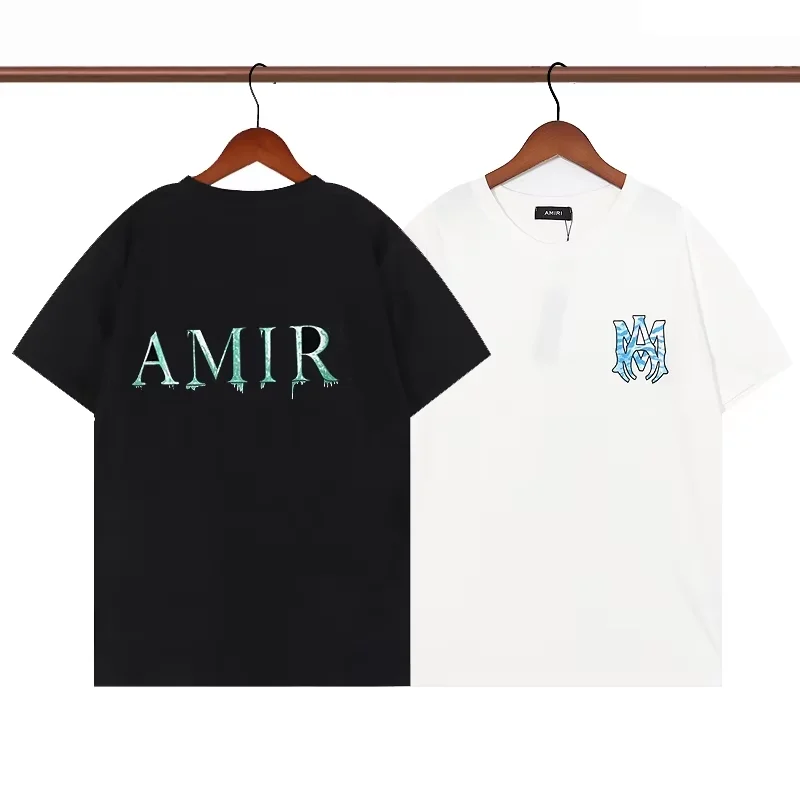 Designer T-shirt AMIR cotton New summer relaxed casual men and women Short sleeve oversize shirts