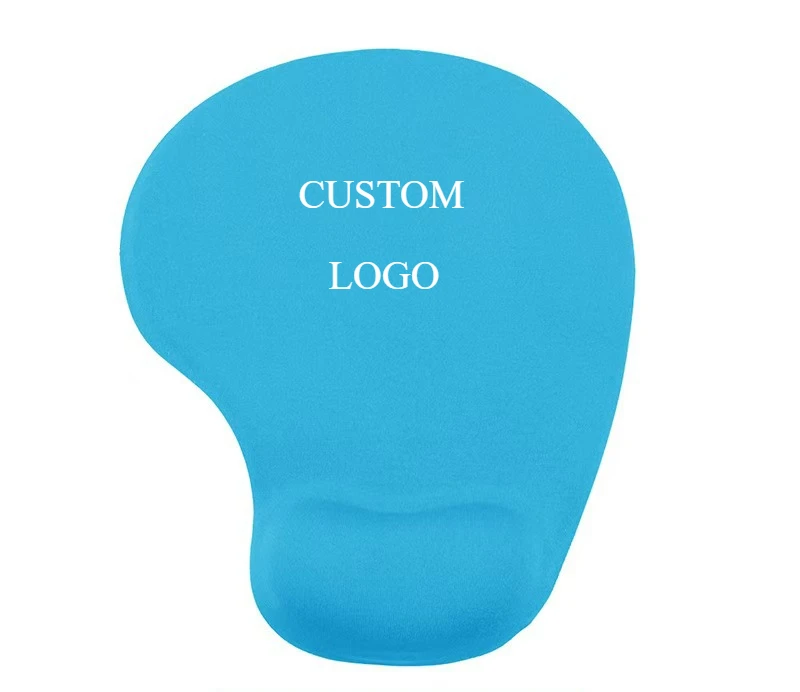 Manufacture Supplier Personalized Cheap Custom Logo Comfort Wrist Rest Support Premium-Textured Mouse Pad Mat With Waterproof