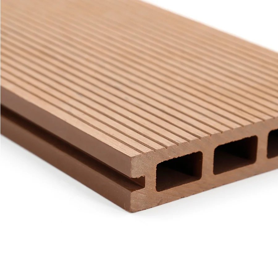 Recycled Plastic PP PE WPC Decking Making Machine PLC Control System Wood Plastic Composite Board Extrusion Line Manufacturer