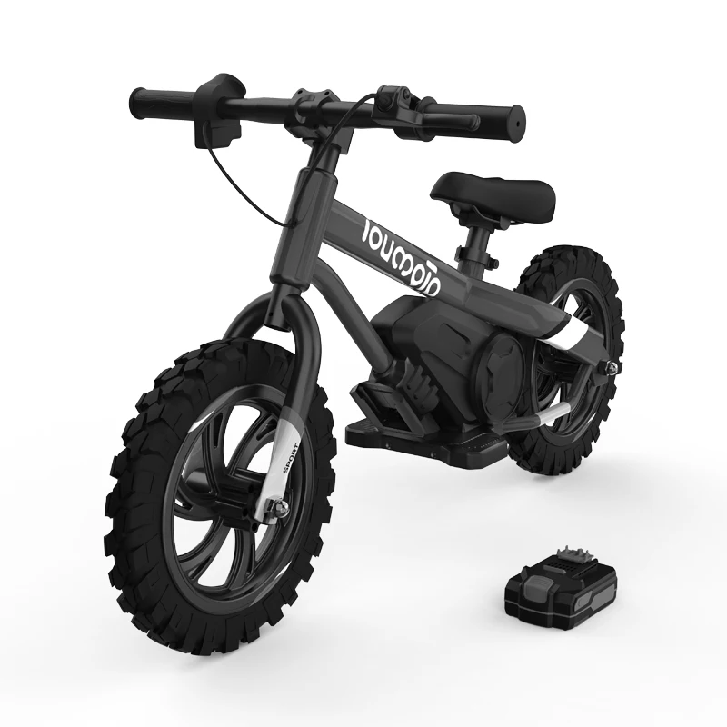 2024 Christmas Gift Balance Bike for Park Riding Birthday Gift for Girl Boy 12Inch 16Inch Electric Balance Bike 100-150W Motor