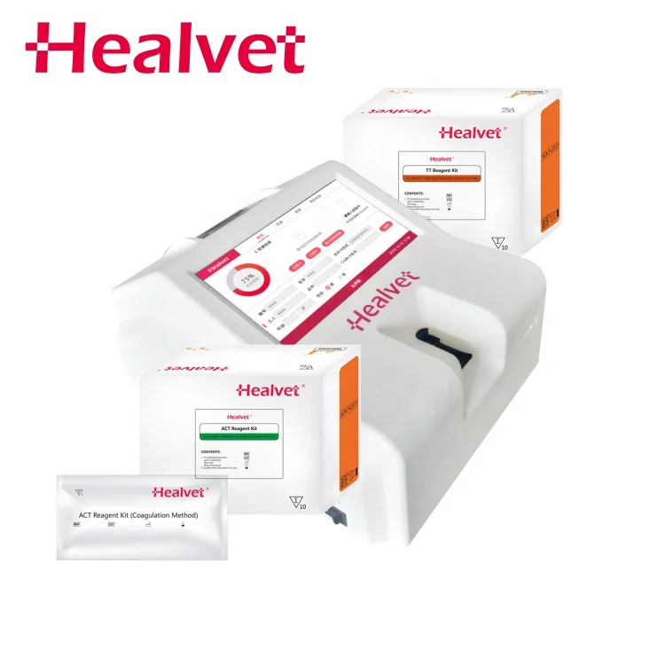 Automatic Analyzer Cat Dog Analyzer Machine Surgery Sets Veterinary Analysis Pet Blood Coagulation Diagnostic Reagent Kit