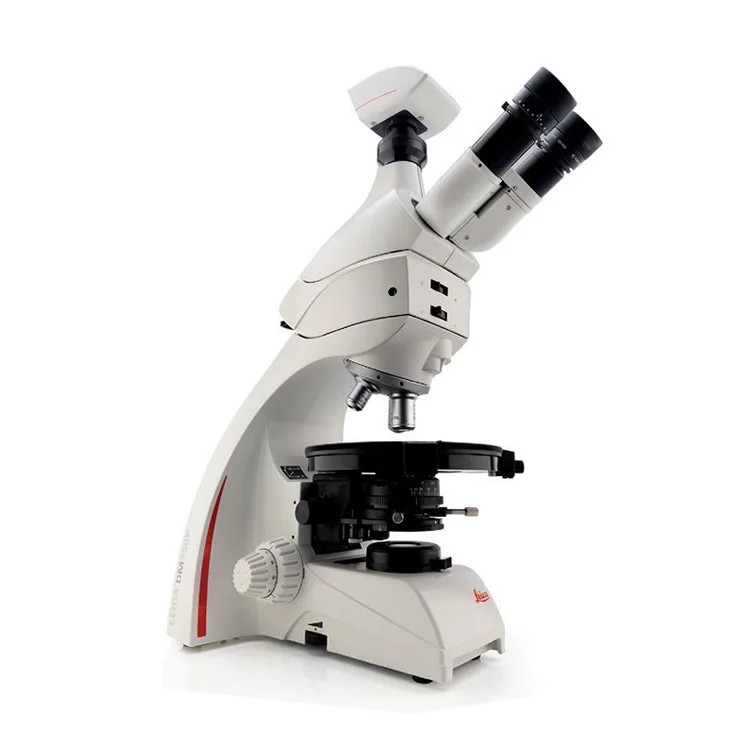 DM750P polarization Binocular fluorescence capable microscope LED illumination Pre-focused condense