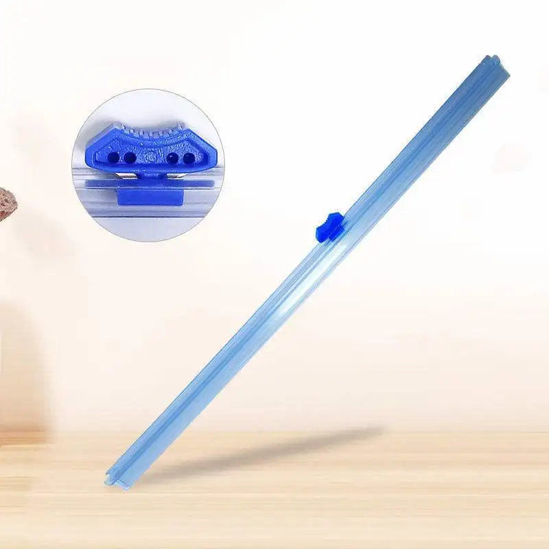 Stick-On Type Food Slide Cutter for Cling Film Plastic Food Wrap Boxes Kitchen Use