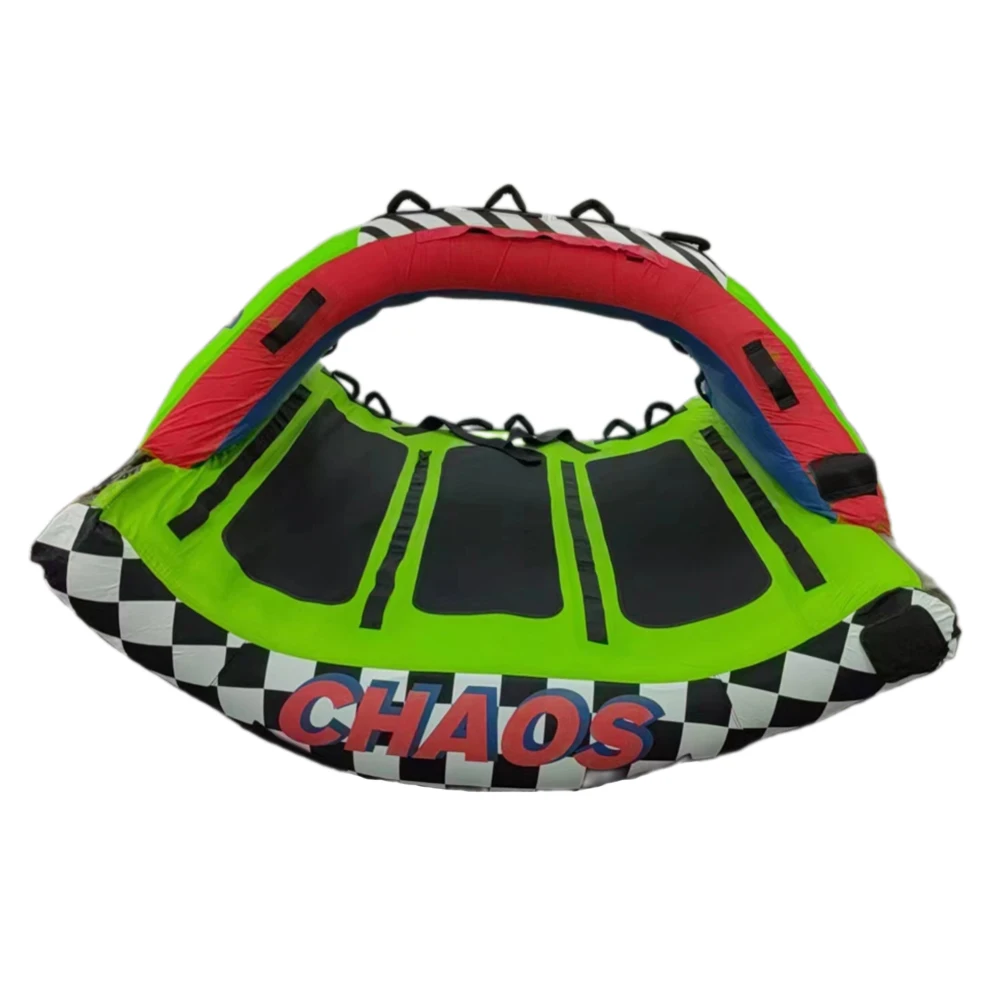 Durable 70 inch PVC Towable Tube Rider Water Sport Product Winter Snow Tube Inflatable Boat Boating Skiing