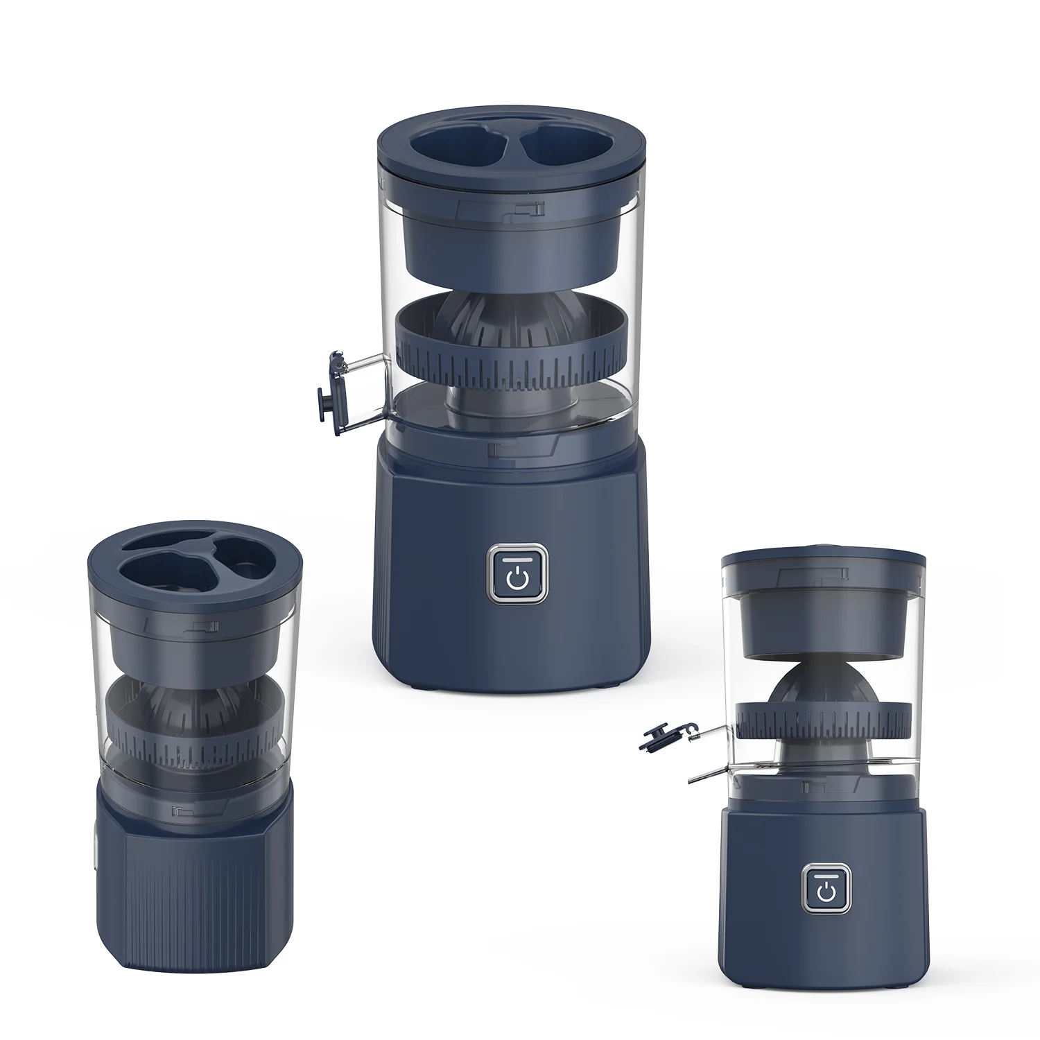 Home Orange Mini Slow Juicer Portable USB Charging Automatic Citrus Fruit Vegetables Juicer Blender