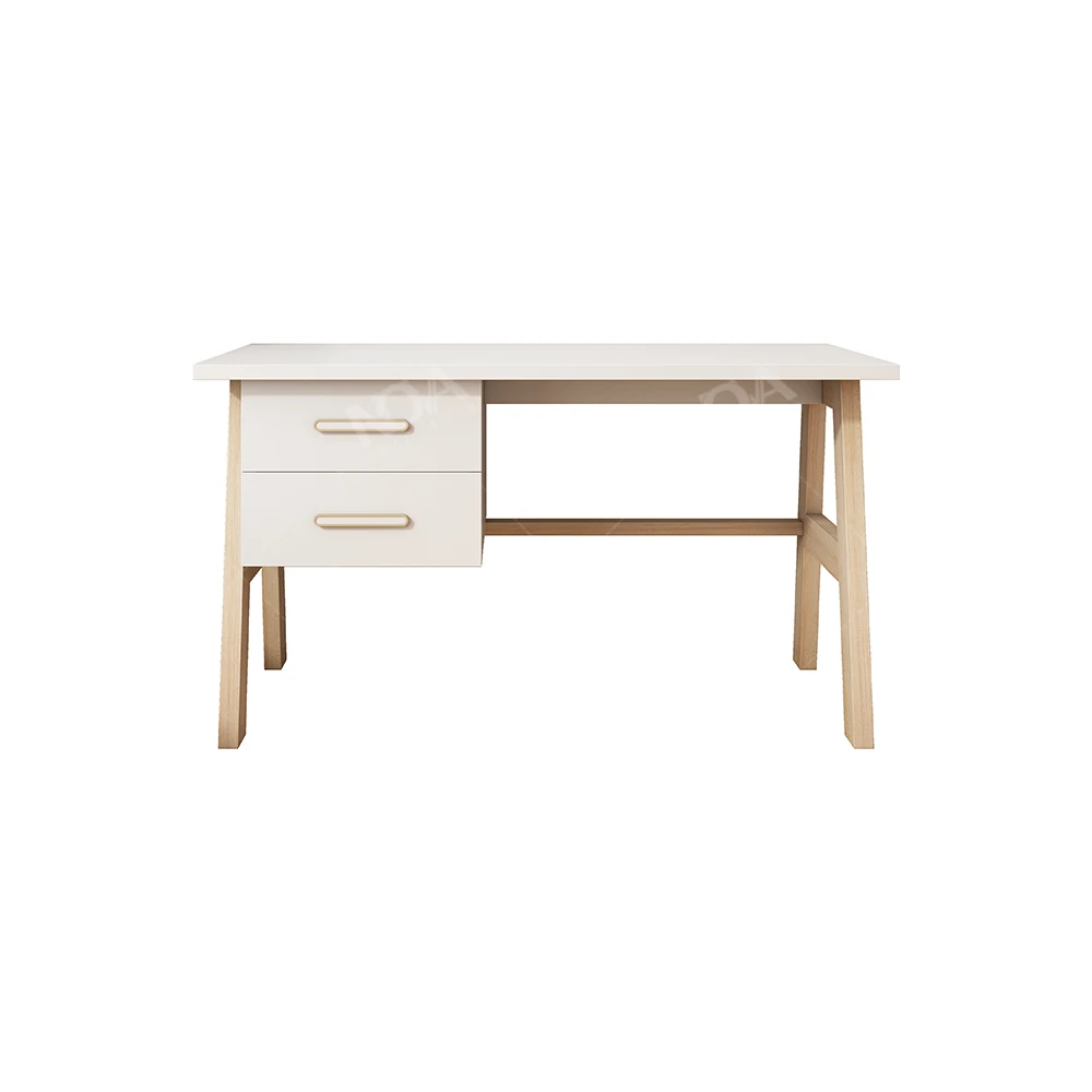 Q&N Furniture Kids Room Home And School Furniture Kids Wooden Boys And Girls Study Corner Desk With Storage Drawers