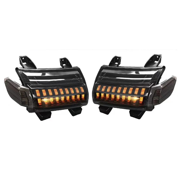 
led white amber turn signal sequential light for car 12V 20W daytime running lights with turn signal 