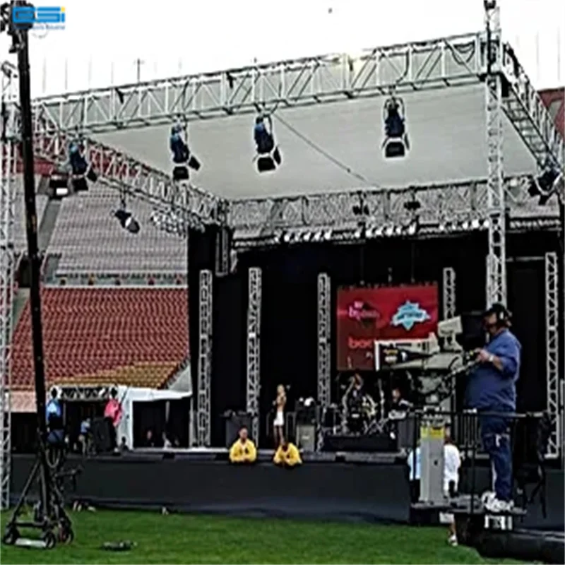 Top Quality DJ Truss Aluminum Display Structure Events Aluminum Frame Spigot Bolt Truss Stage Truss System