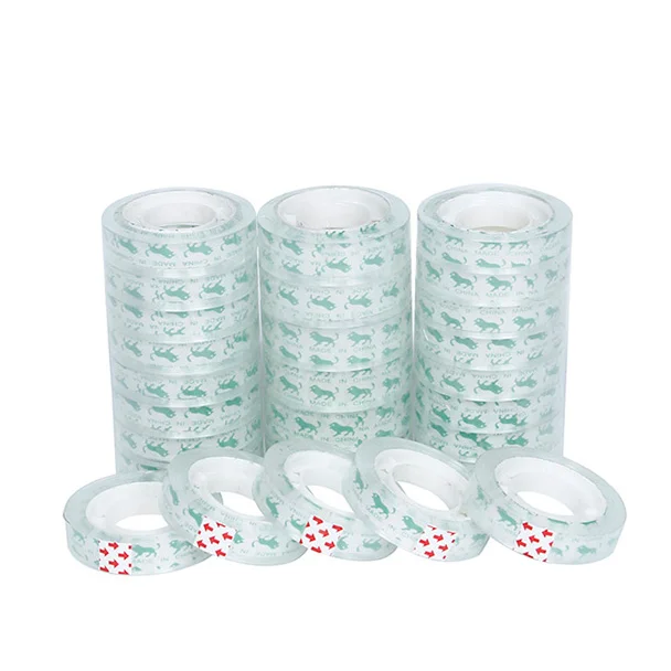 Многофункциональная компактная офисная прозрачная клейкая лента, портативная мини-прозрачная клейкая лента для студентов