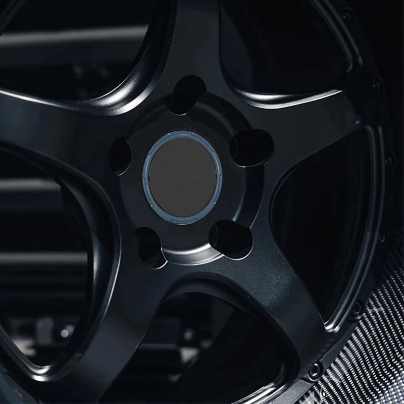 Racing Car Wheels 2 Piece 18 19 20 21 22 Inch 5x120 5x112 Full Black 5 Star Forged Alloy Wheels Rim For Mazda RX7 Mercedes Benz