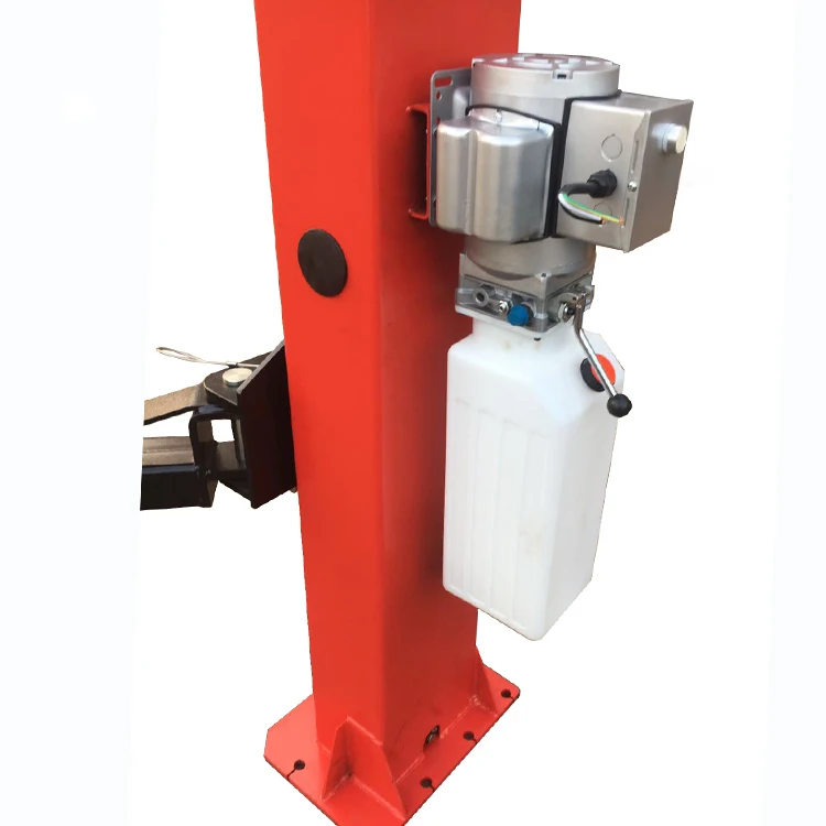 4 ton lifting 2 post floor  car lift / car lifter jack / car lifter
