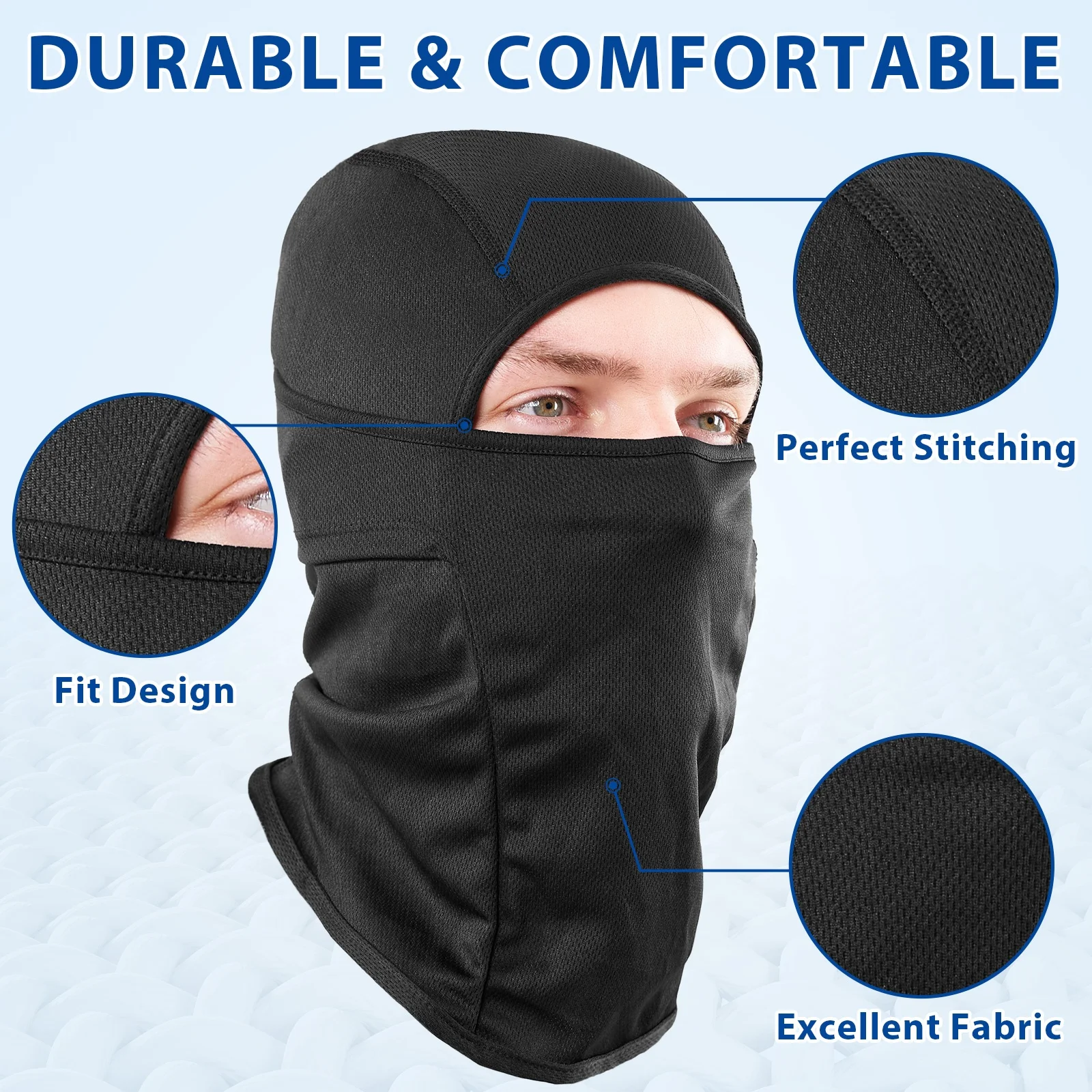Factory Wholesale Balaclava Face Mask Breathable Balaclava Ski Mask Cycling Motorcycle Helmet Liner Shiesty Mask
