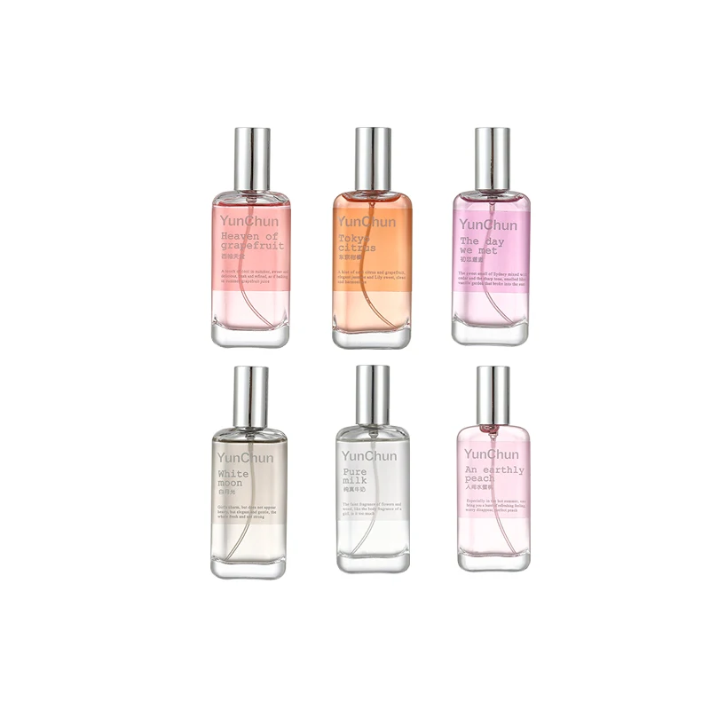 Красочные стеклянные оригинальные парфюмерные ароматы для женщин