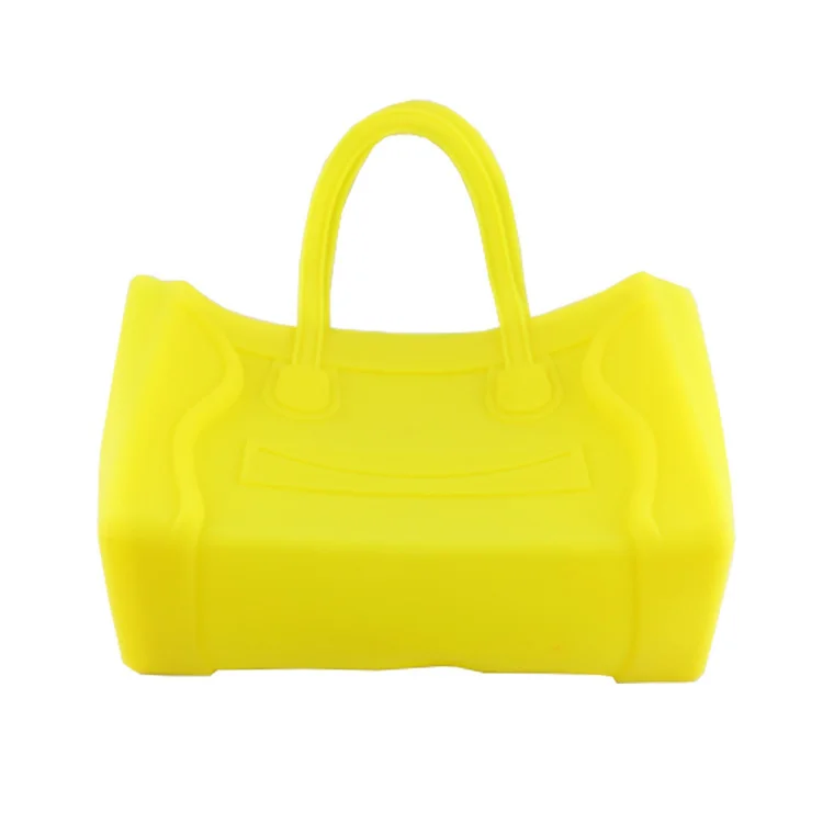 Popular ladies Handbags colorful Jelly silicone Crossbody bags women handbags gel hand bag women