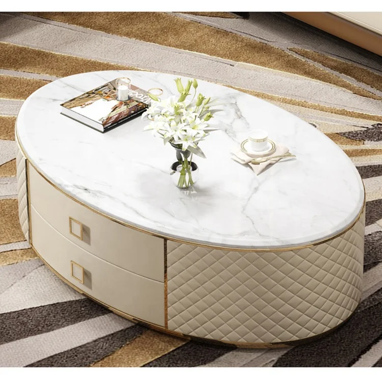 MEIJIA high quality furniture wrought iron Italian designer glass coffee tables