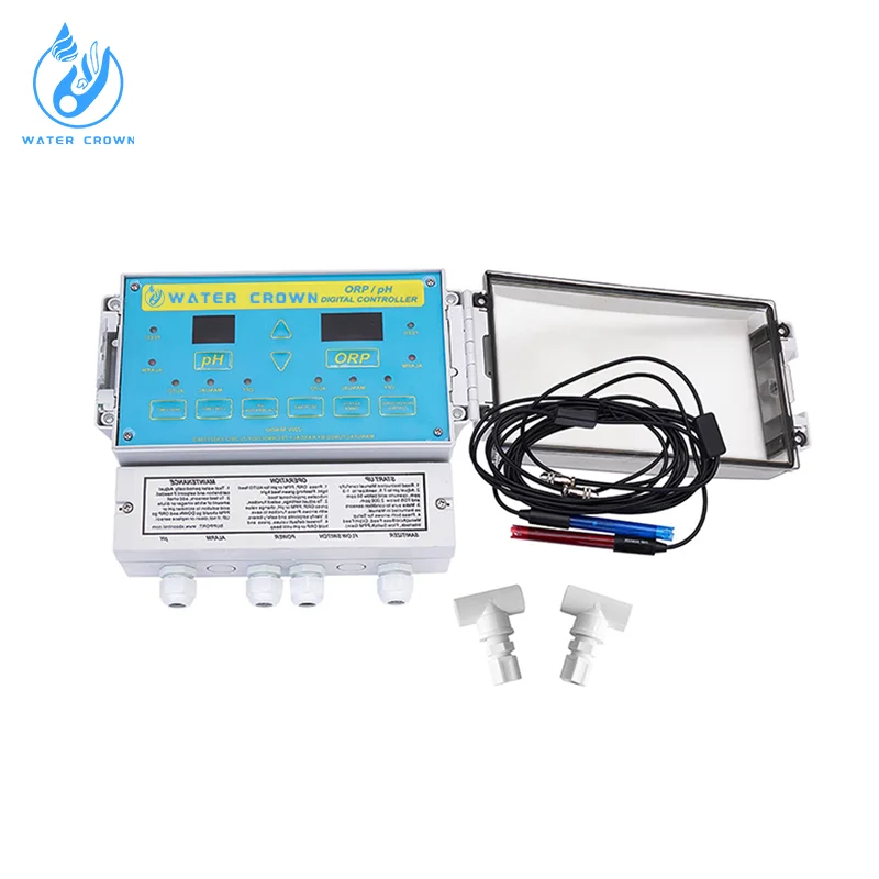 Monitor swimming pool water quality safety PH value residual chlorine value swimming pool finder plus water quality monitor