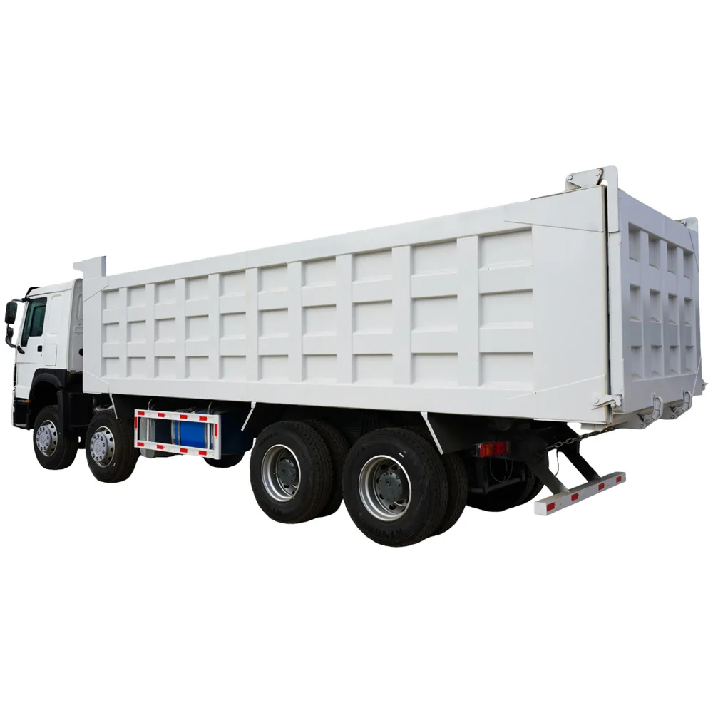 Africa sand stone chippings transport big volume 12 wheels used sinotruk howo 8x4 dump truck