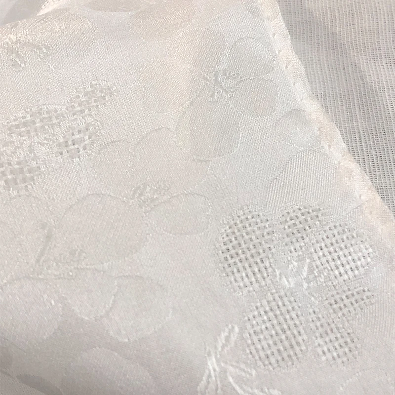 High Quality Men Soft Pocket Square Jacquard Silk Mens Handkerchiefs