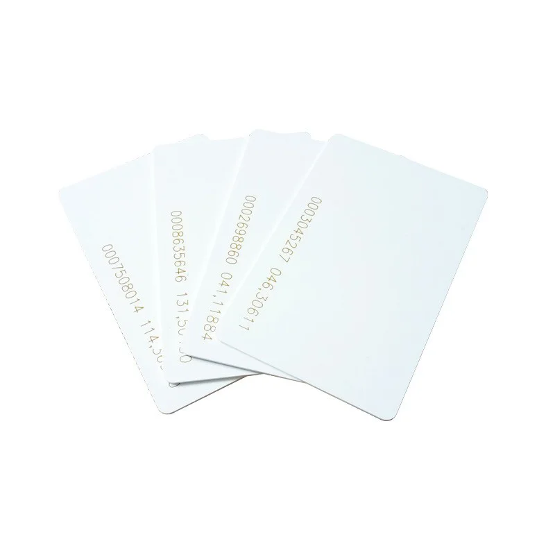 Standard Ntag213/215/216 Printable White Card Serial Number Laser Code rfid nfc ISO14443A blank card