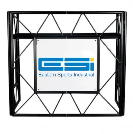 ESI  Dragonstage LED aluminum folding Mobile  DJ Booth Trussing stand For Night Club  DJ Booth