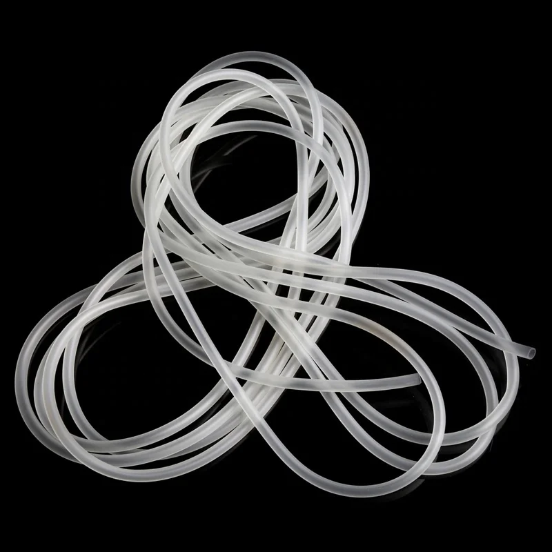 Silicone  rubber hose tube 13 mm 6 mm clear  silicone tube 4 mm 1.8 mm silicone oxygen tube