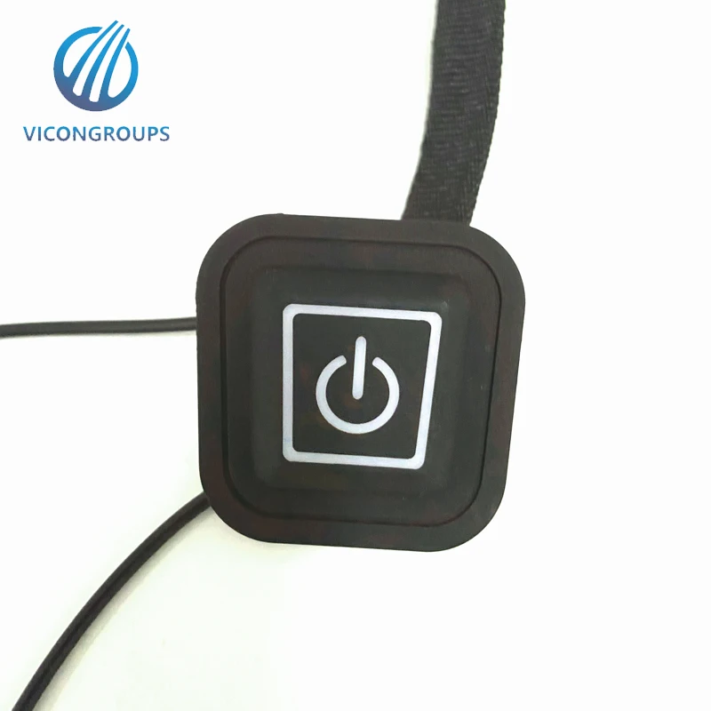 Switch Illuminated Square Push Button Switch Silicone Led Push Button Switch