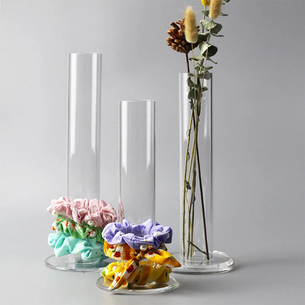 High quality transparent polycarbonate pipe Color PVC PC PMMA transparent plastic pipe toughness