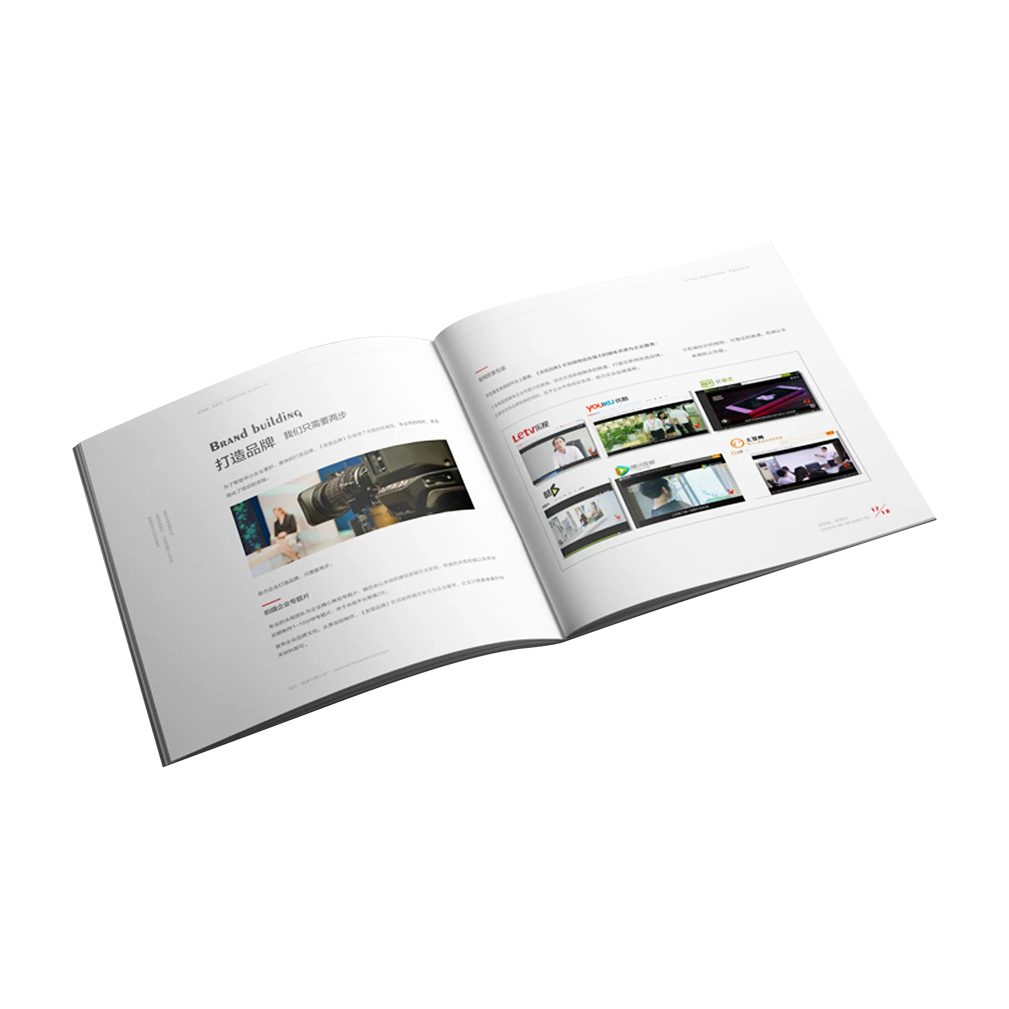 Spiral Bound Paper Notebook,Brochure,Booklet,Flyer In China Printing Full Color Paper Customized